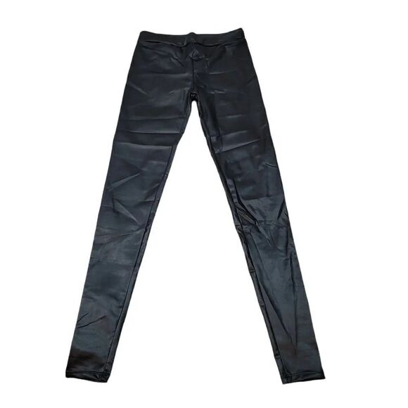 NEW Spirit Halloween Faux Leather Leggings Size Small (4-6) - Picture 2 of 9